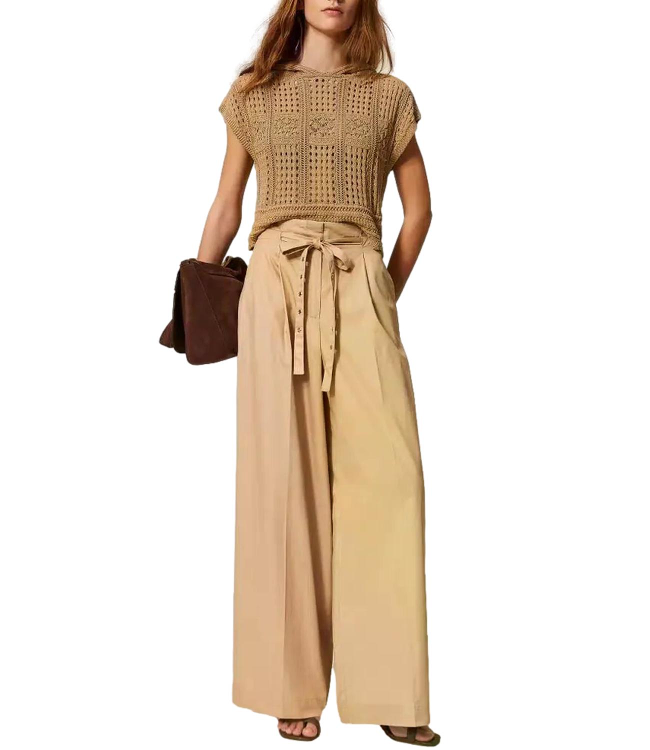 Twin Set Pantalone Corda da Donna