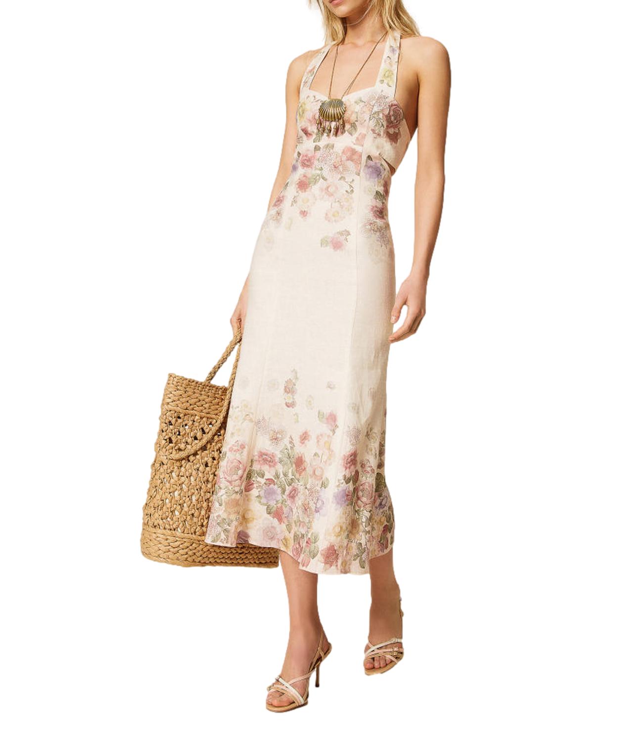 Twin Set Abito St.wildflowers Pastel Color da Donna