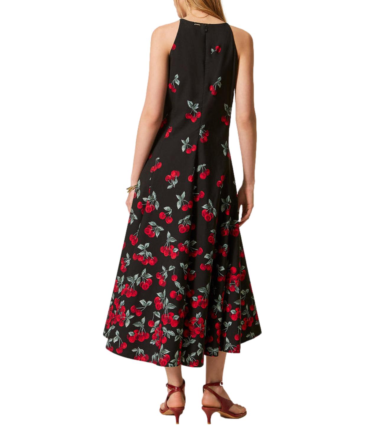 TWIN SET abito nero donna