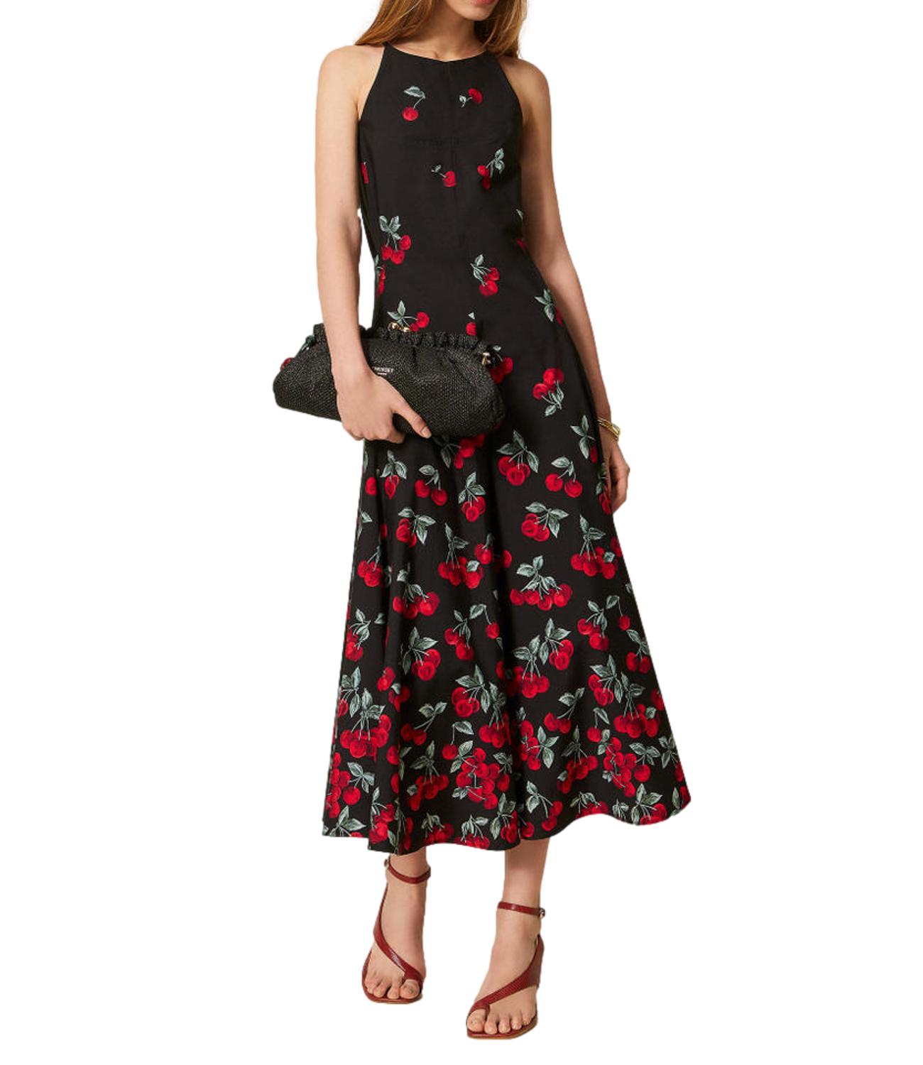TWIN SET abito nero donna