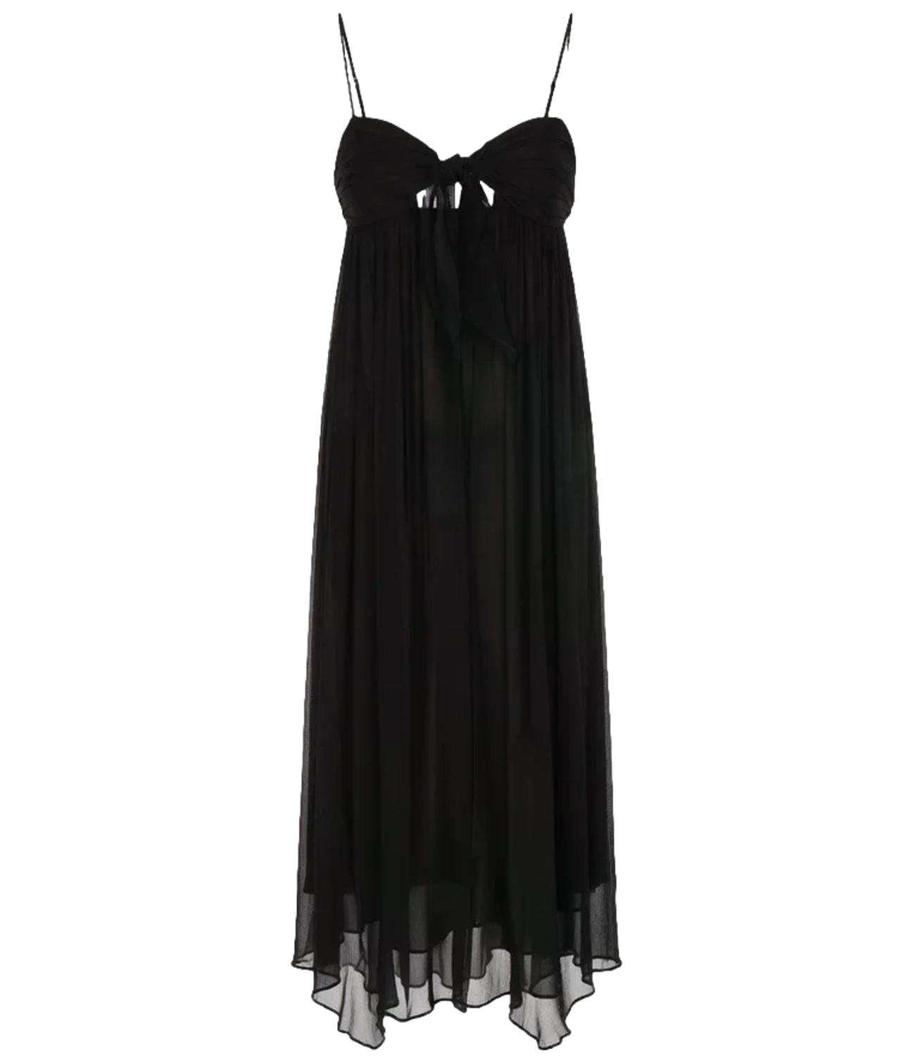 Twin Set Abito Nero da Donna