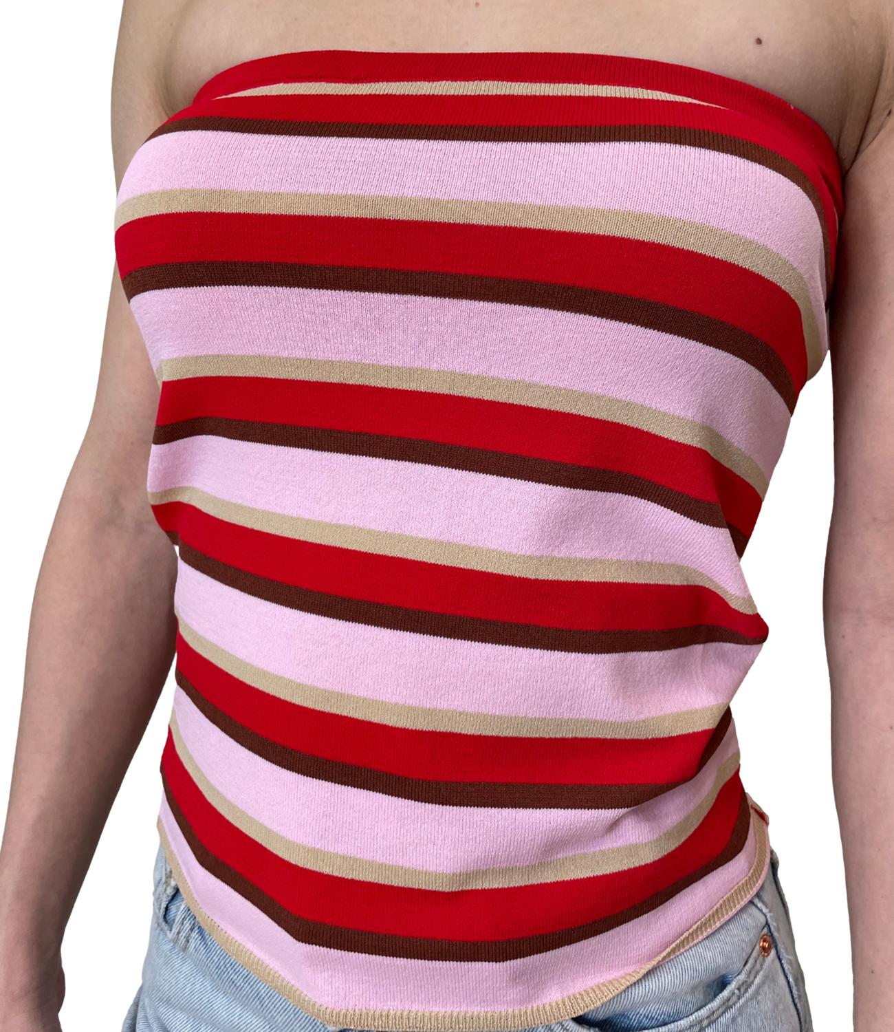 Vicolo Maglia Rosso Donna