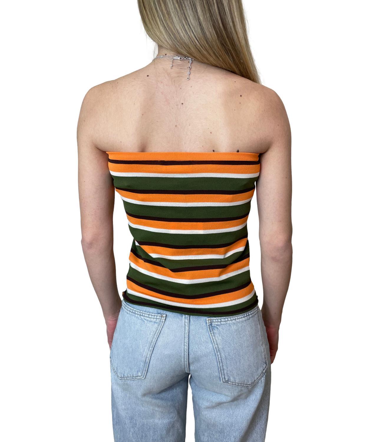 Vicolo Maglia Arancio Donna