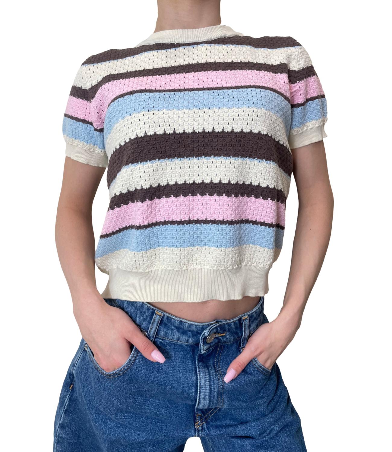 Vicolo Maglia Multicolor Donna