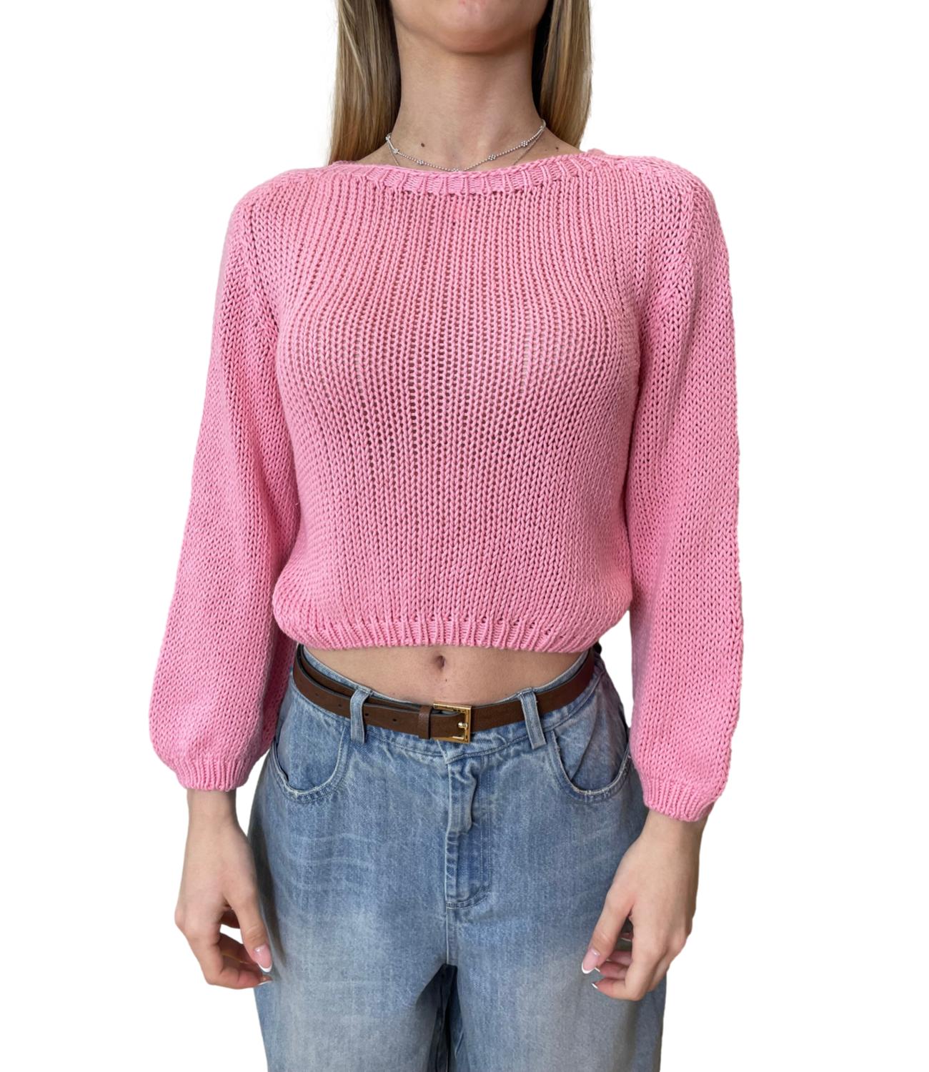 Vicolo Maglia Rosa Donna