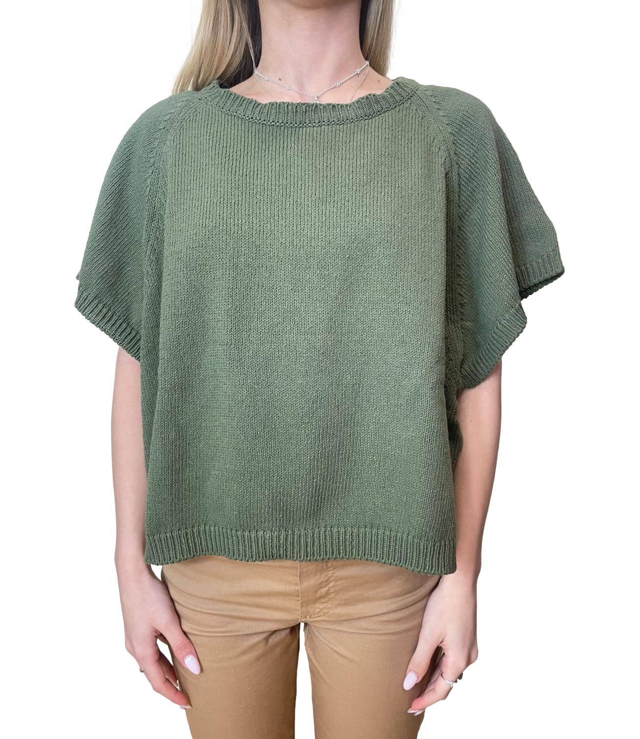 Vicolo Maglia Over Militare Donna