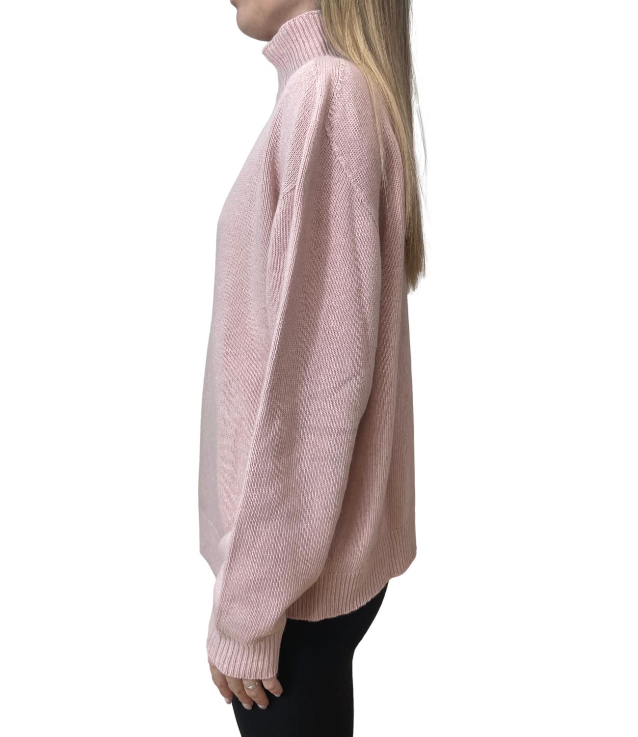 Vicolo Maglia Over Rosa Donna