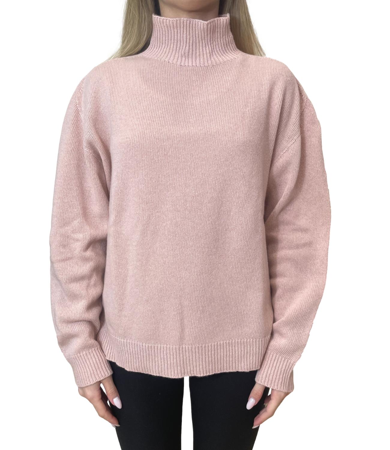 Vicolo Maglia Over Rosa Donna