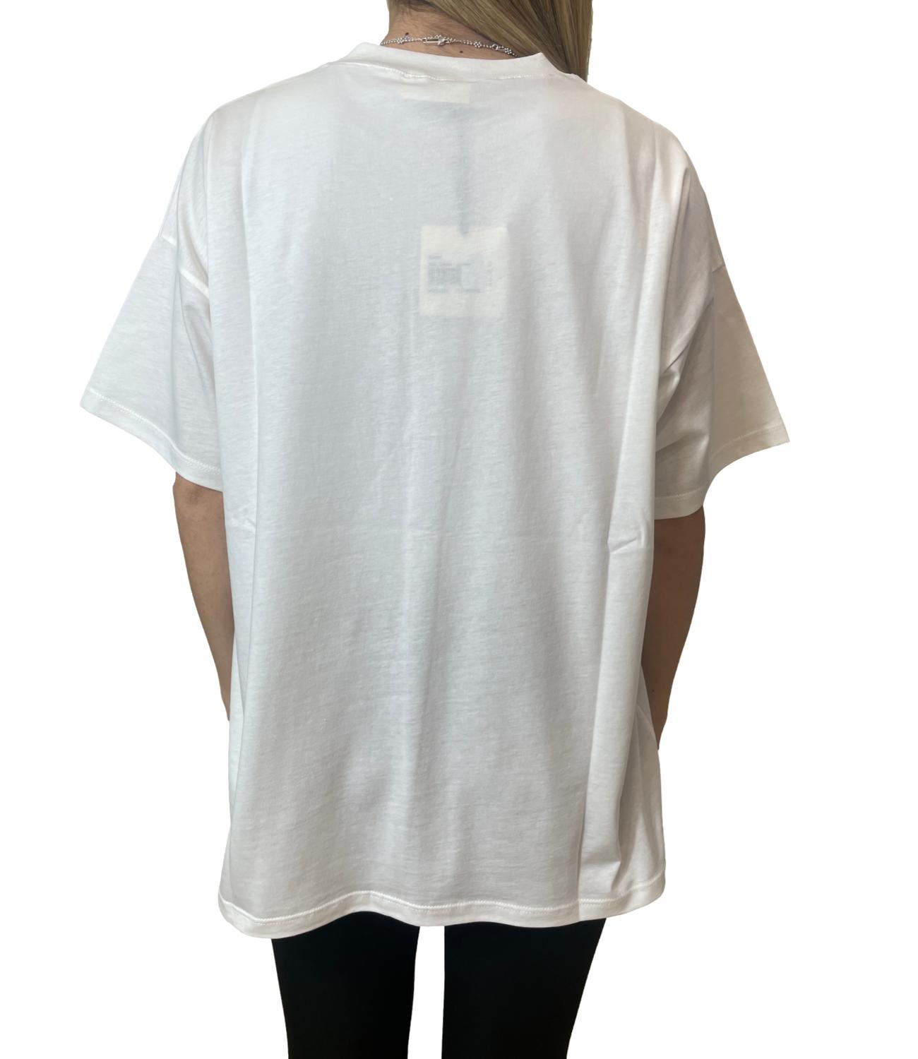 Vicolo T-Shirt Bianco da Donna