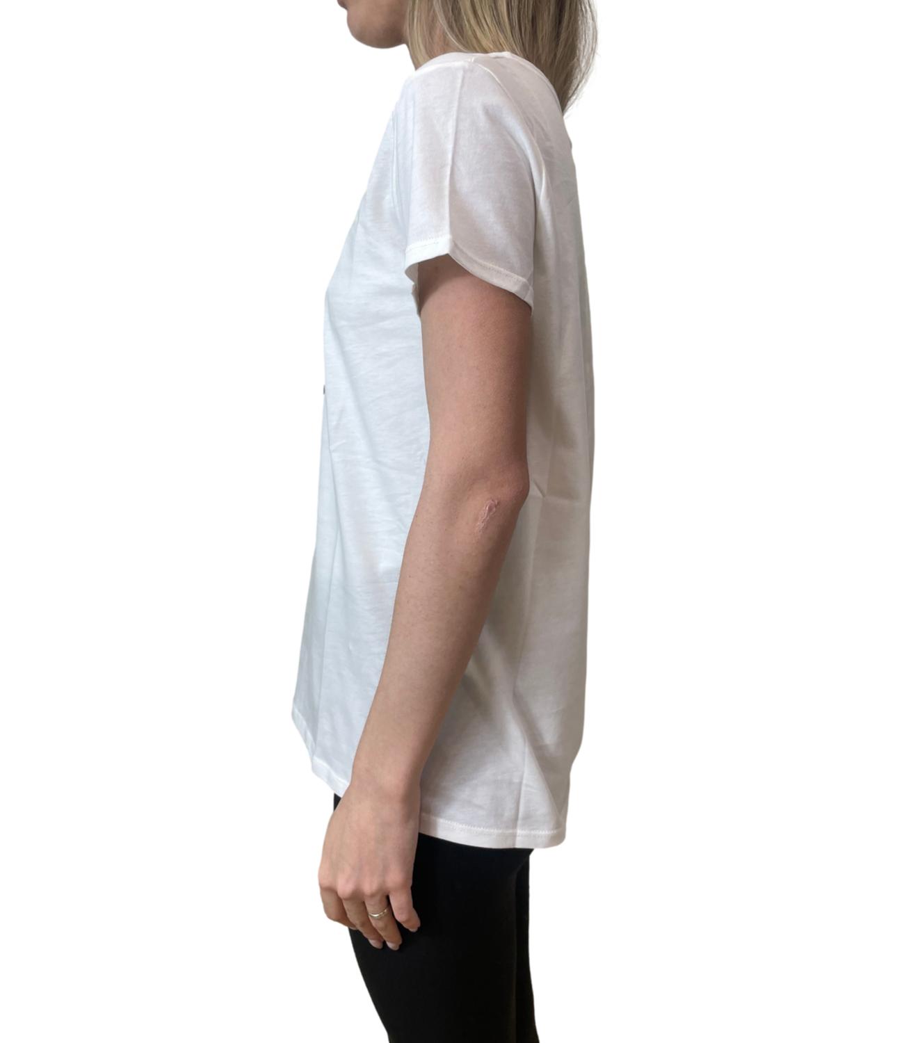 Vicolo T-Shirt Orso Bianca Donna
