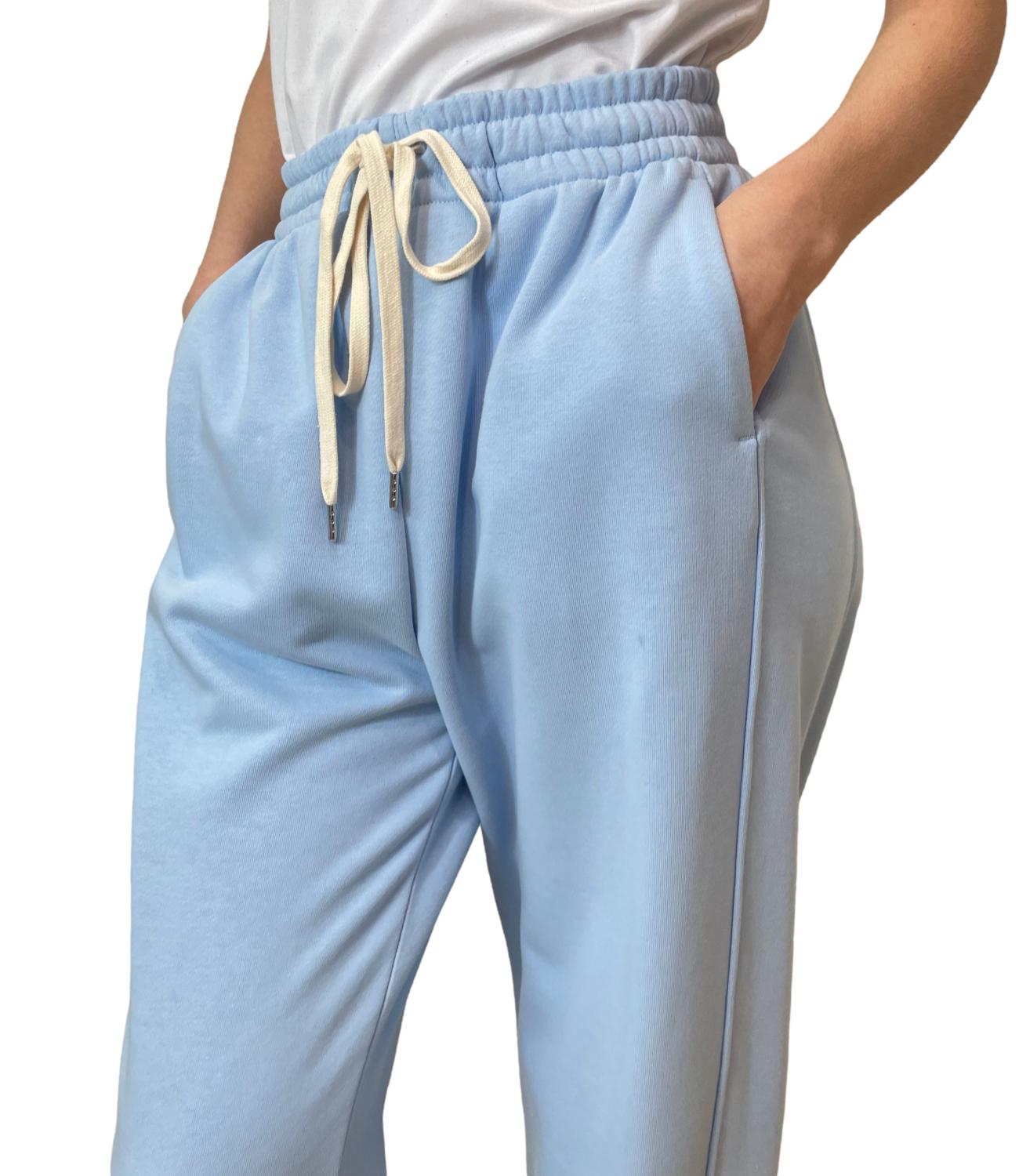 Vicolo Pantalone Celeste da Donna