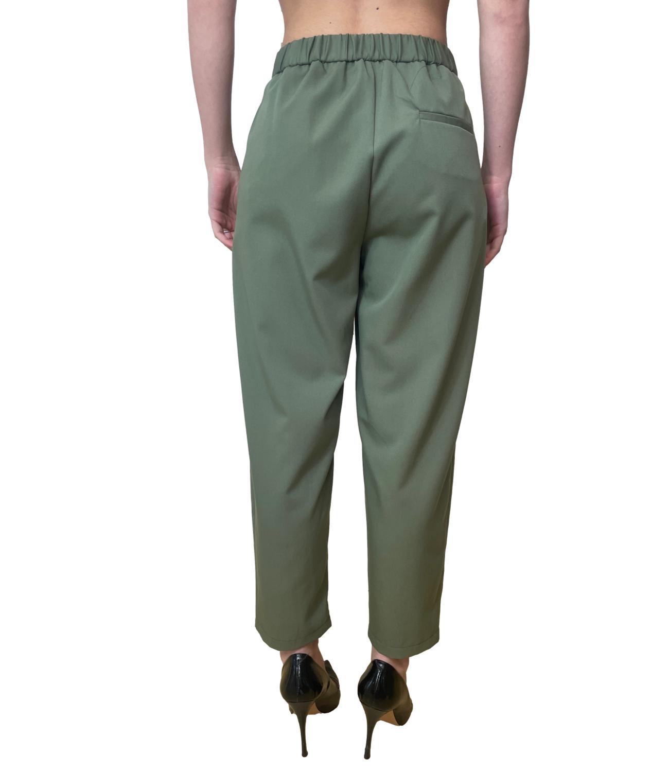 Vicolo Pantalone Verde da Donna