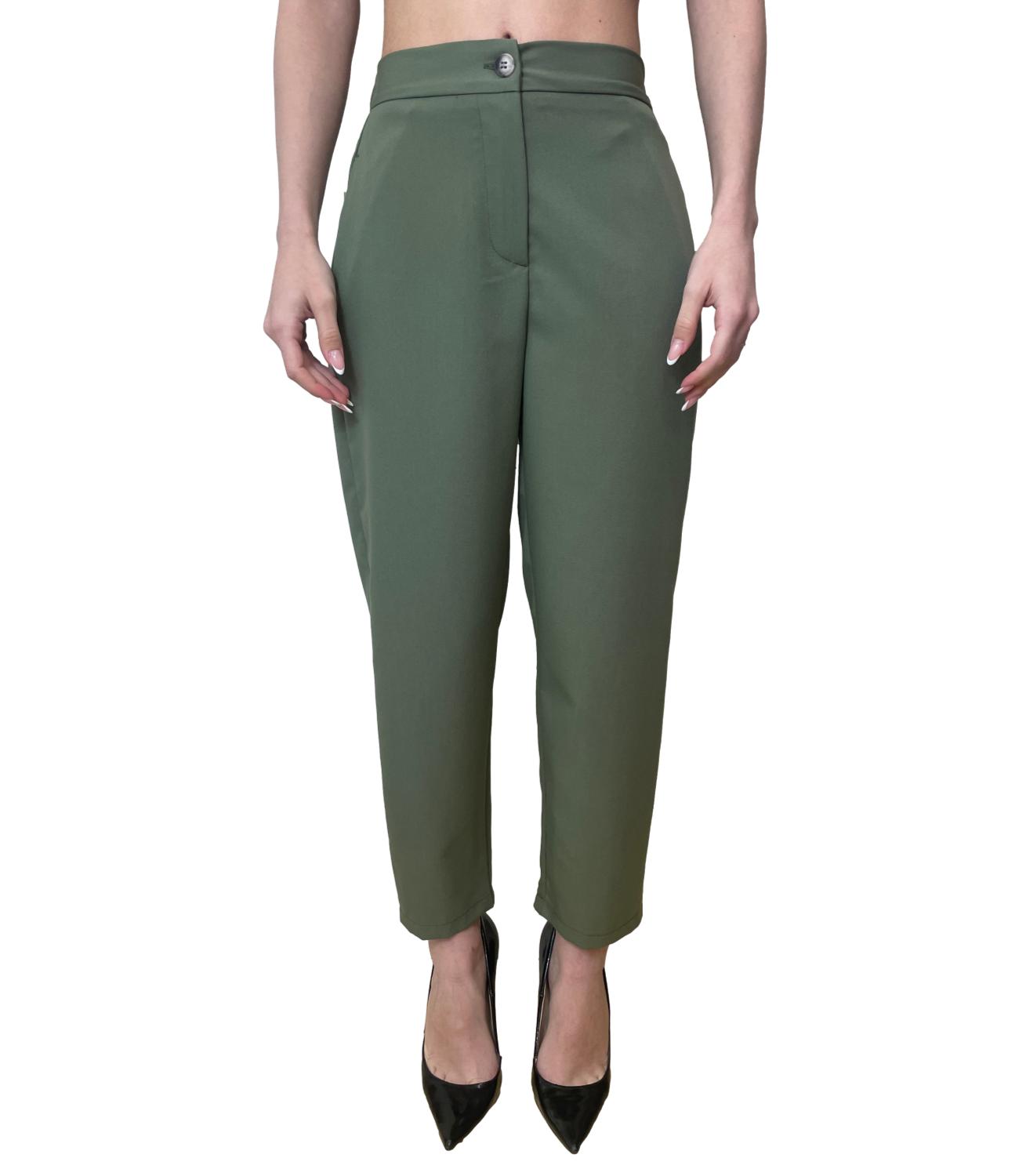 Vicolo Pantalone Verde da Donna