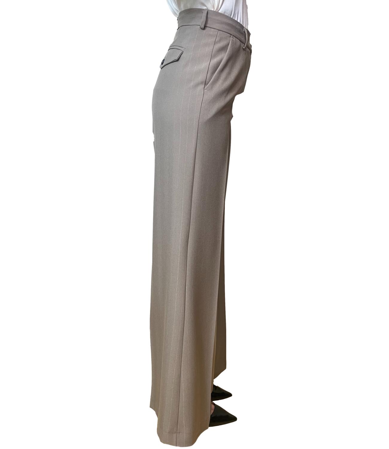 Vicolo Pantalone Tortora da Donna