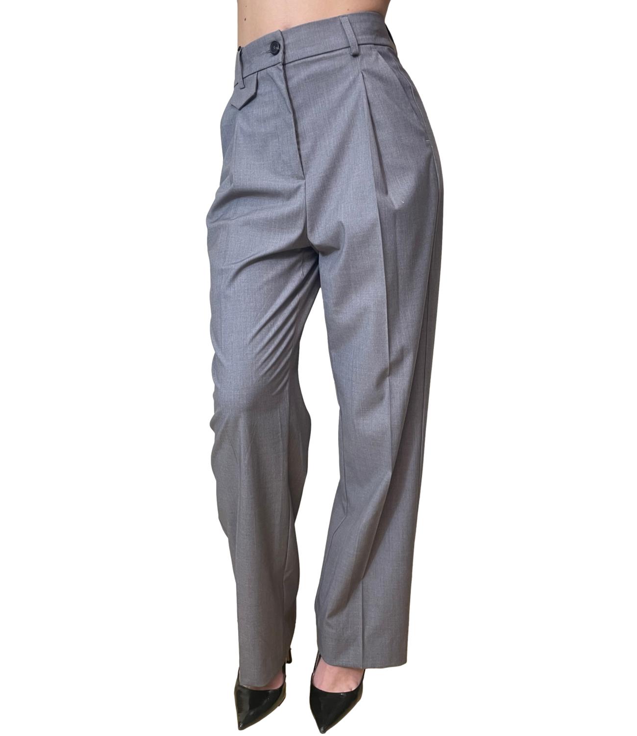 Vicolo Pantalone Grigio da Donna
