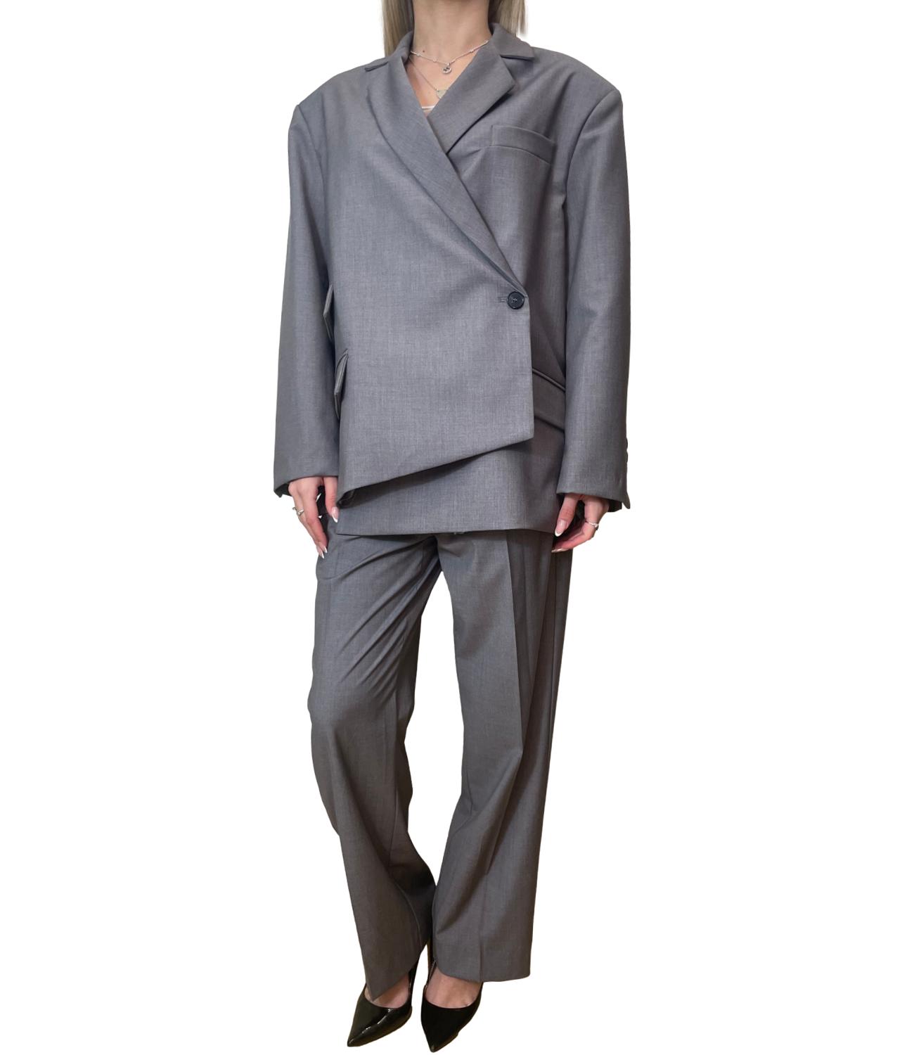 Vicolo Pantalone Grigio da Donna