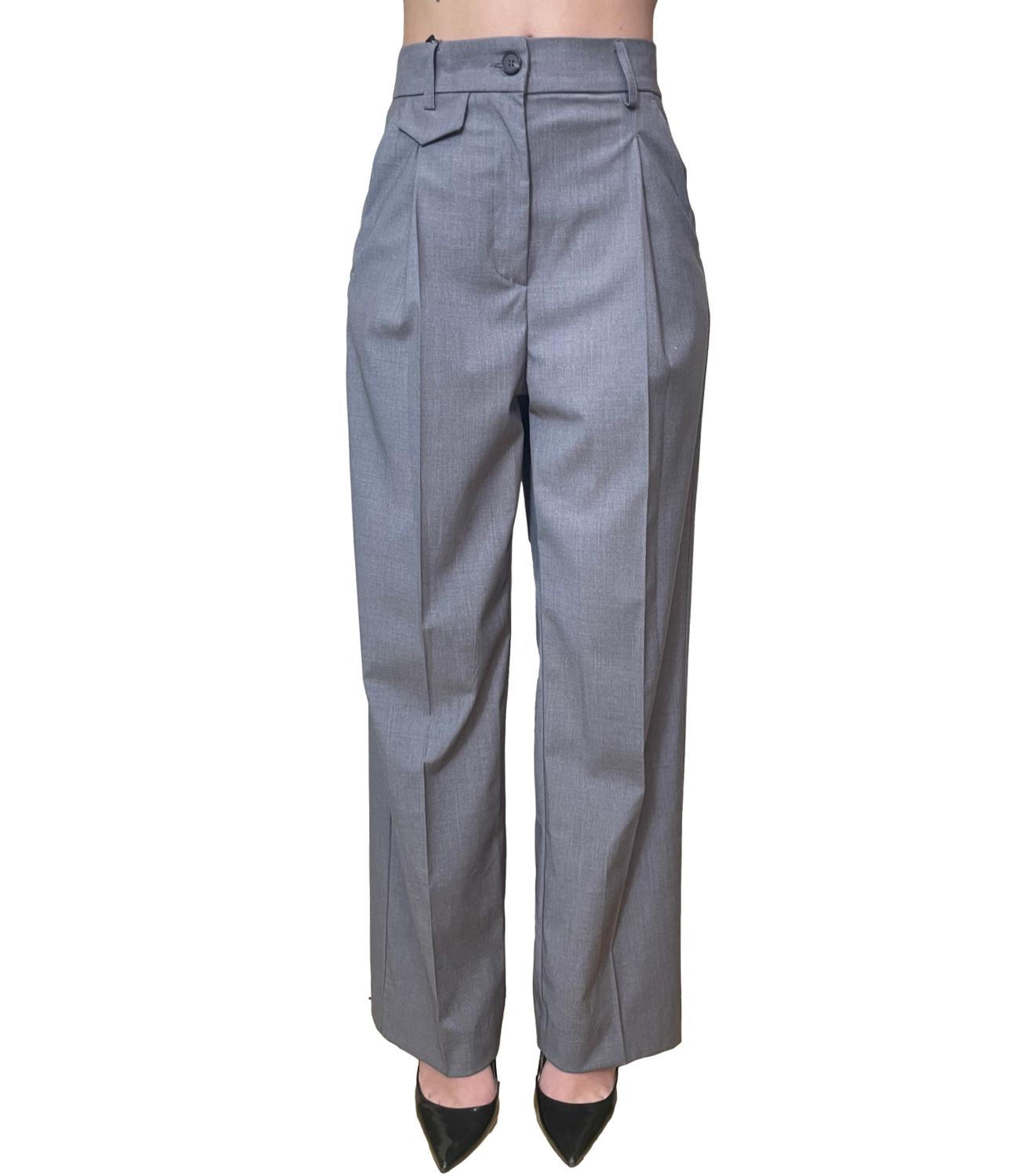 Vicolo Pantalone Grigio da Donna