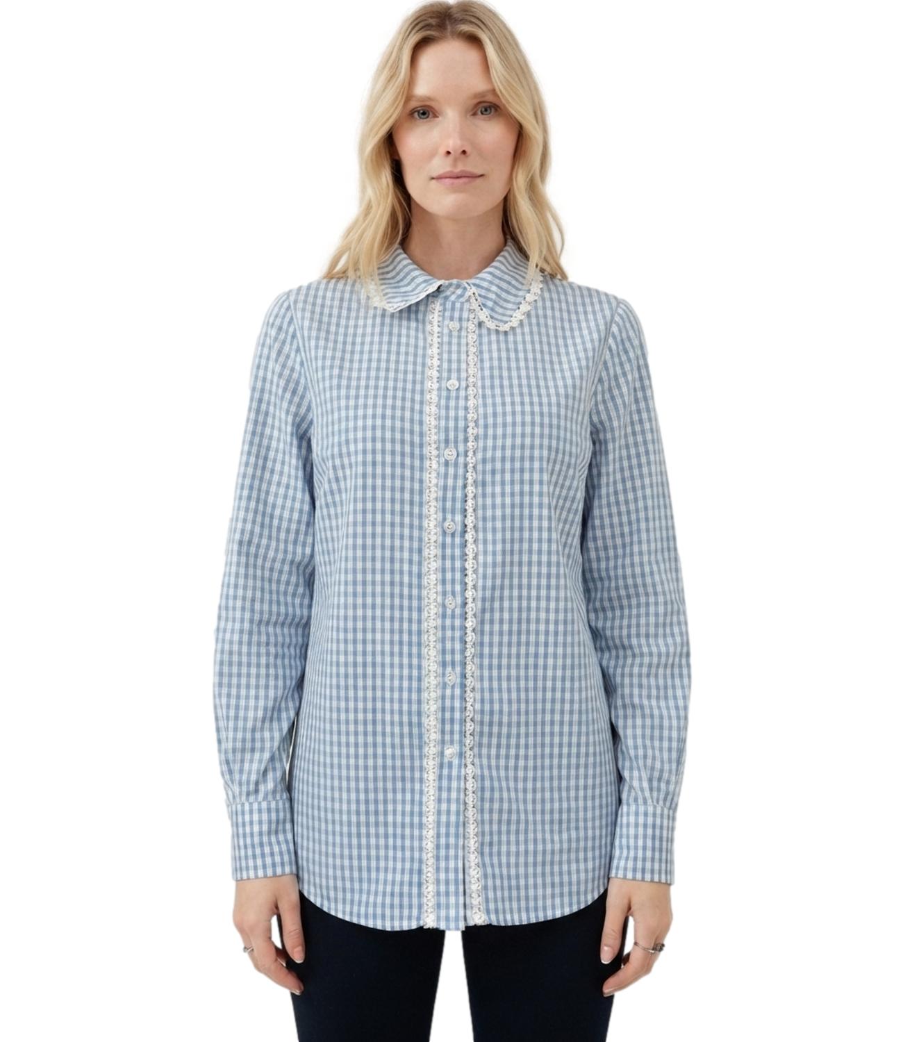 Vicolo Top Azzurro da Donna