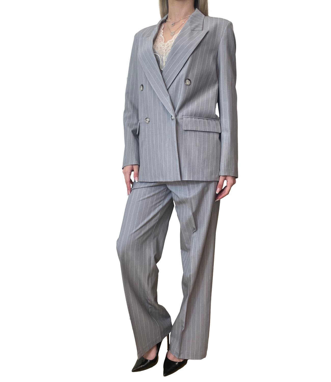 Vicolo Pantalone Grigio da Donna