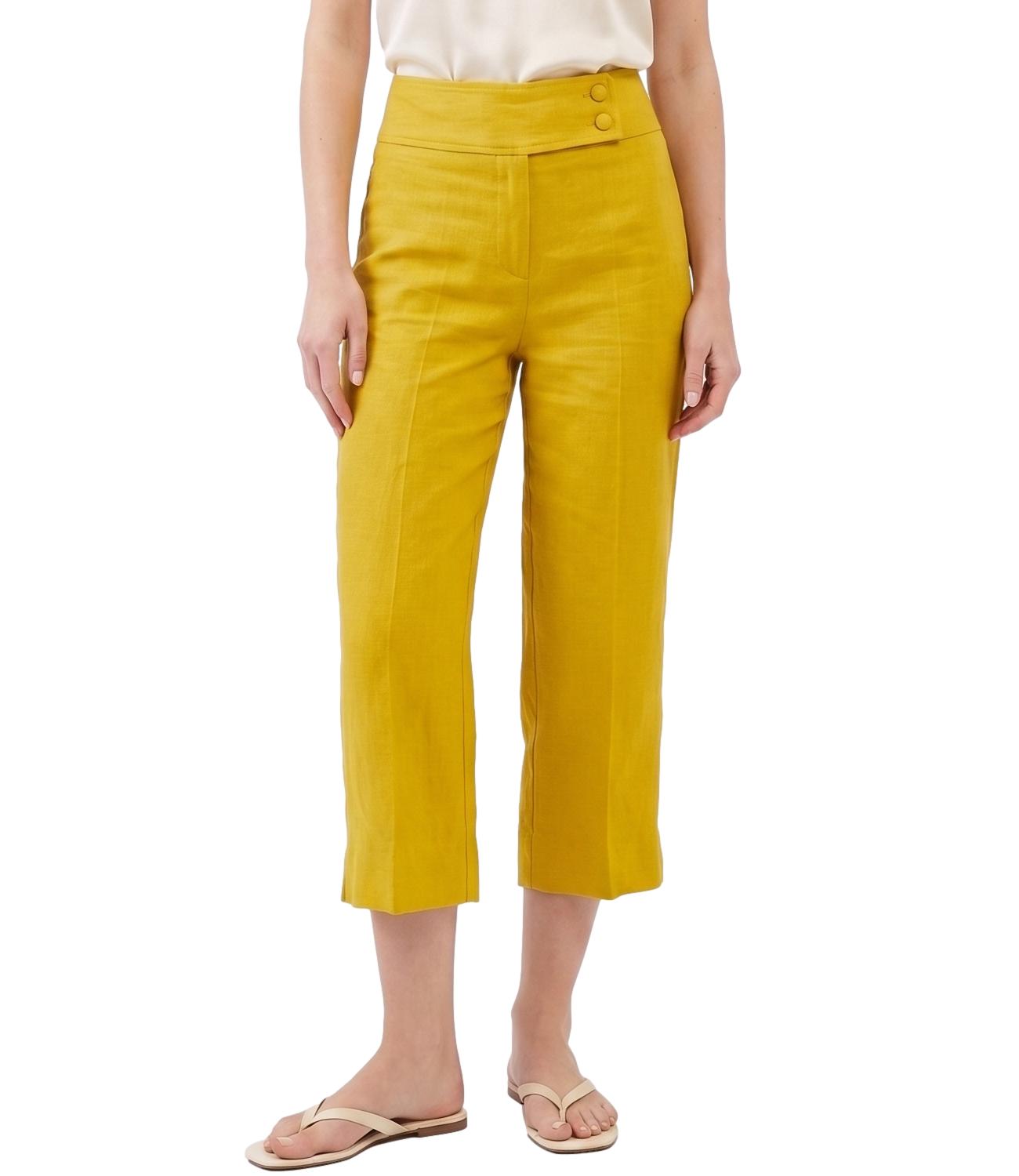 Vicolo Pantalone Senape da Donna