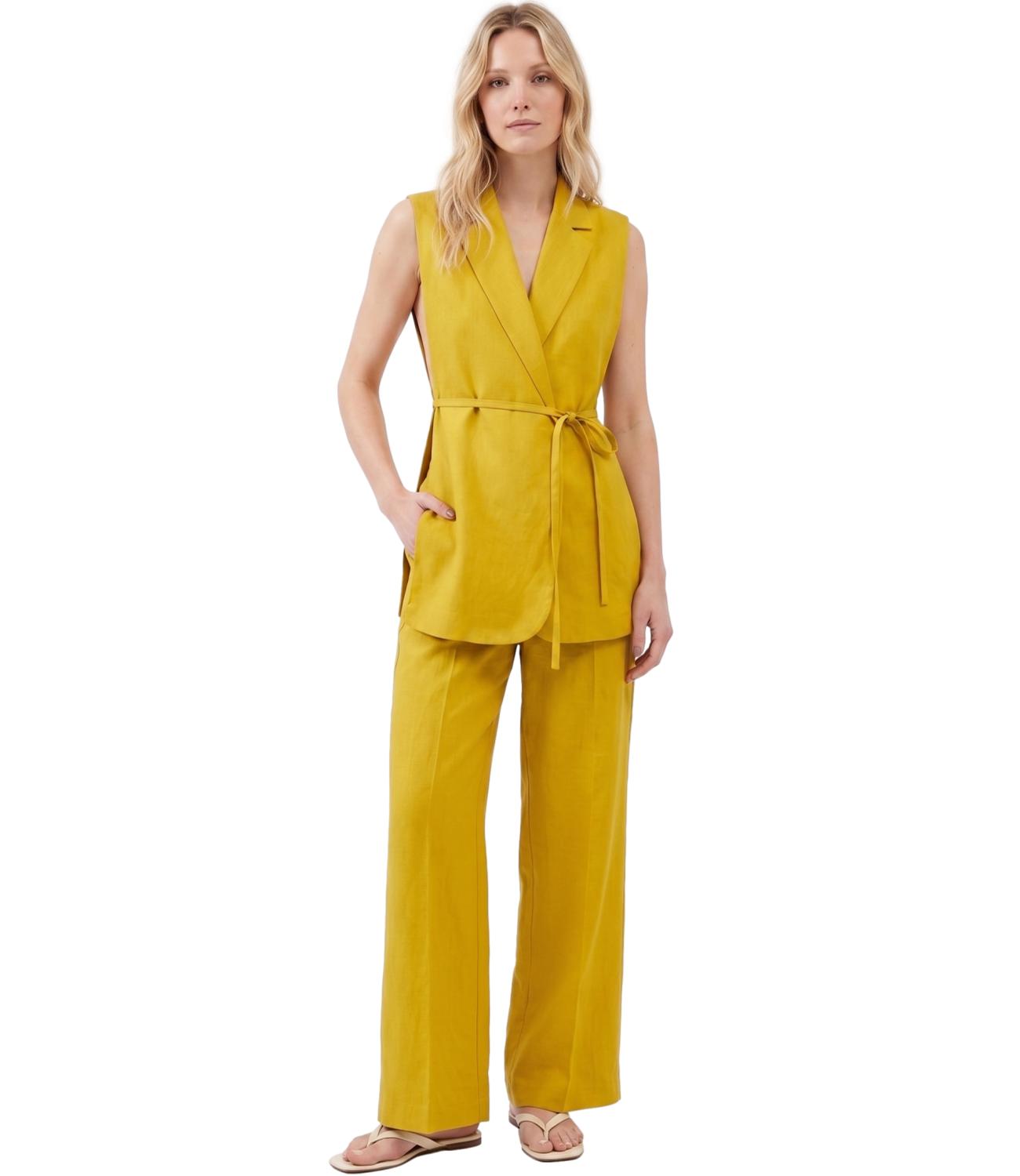 Vicolo Pantalone Senape da Donna
