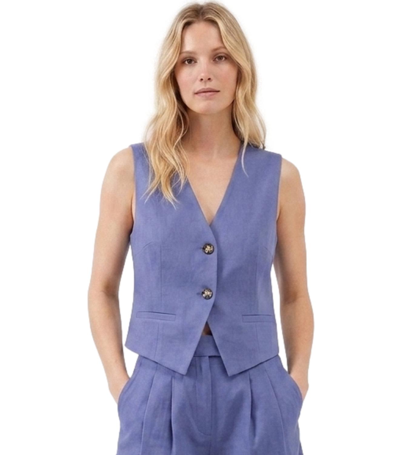 Vicolo Gilet Viola Donna