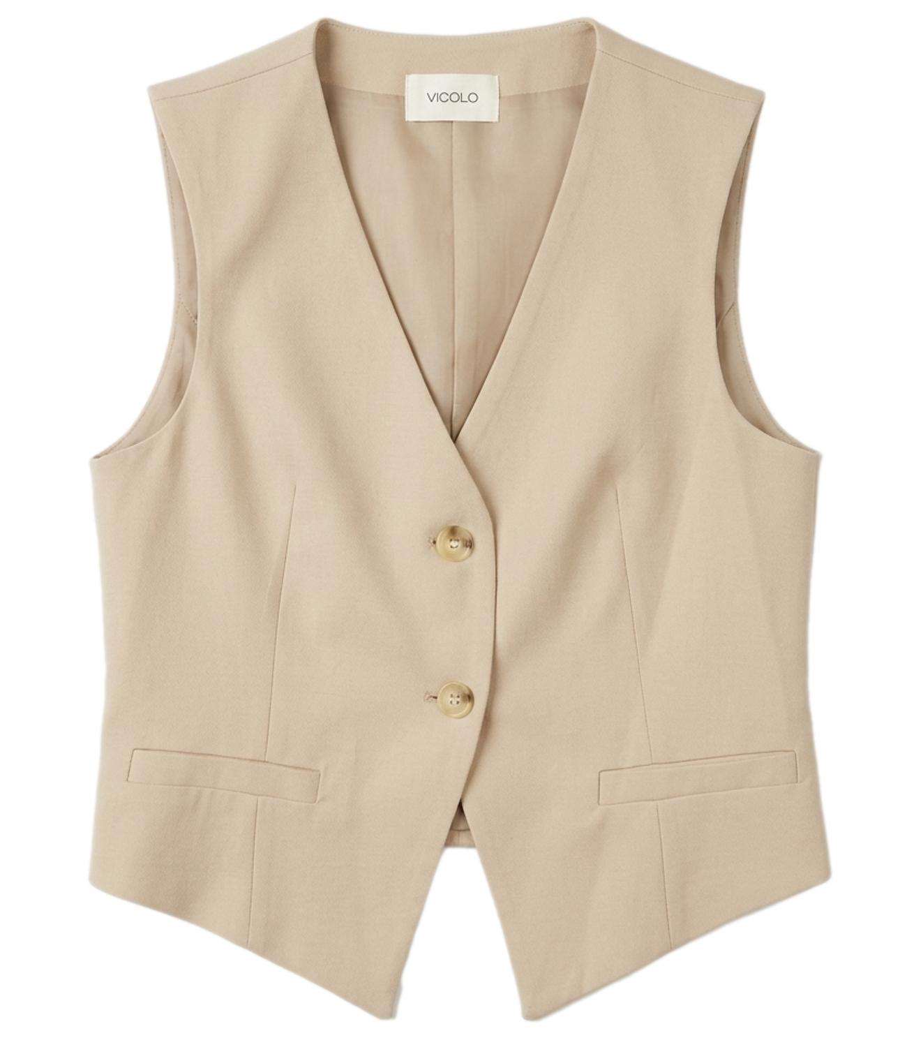 Vicolo Gilet Sabbia da Donna