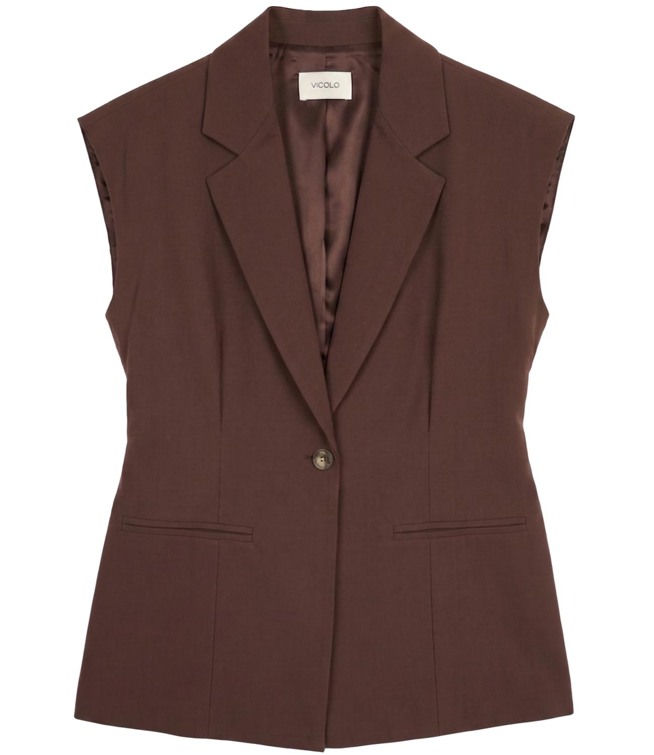 Vicolo Giacca Gilet Moro Donna