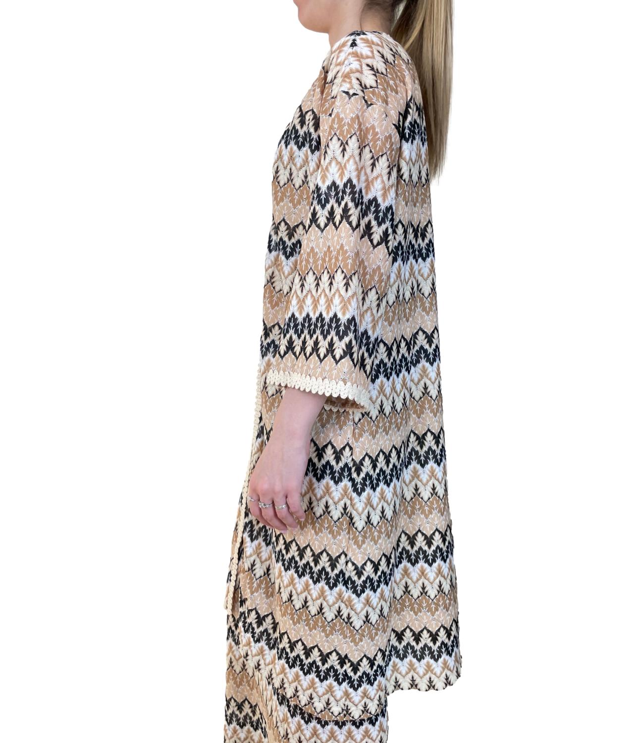 VICOLO cardigan fantasia beige donna