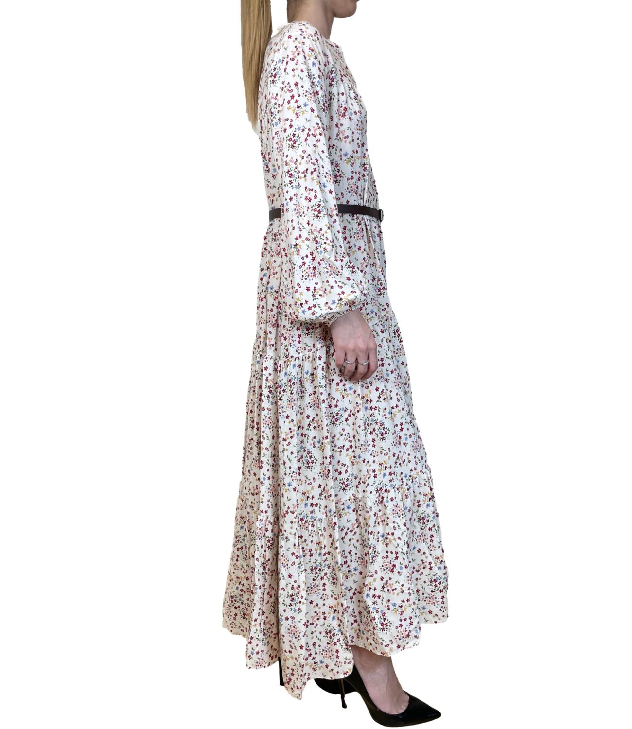 VICOLO abito floreale burro donna