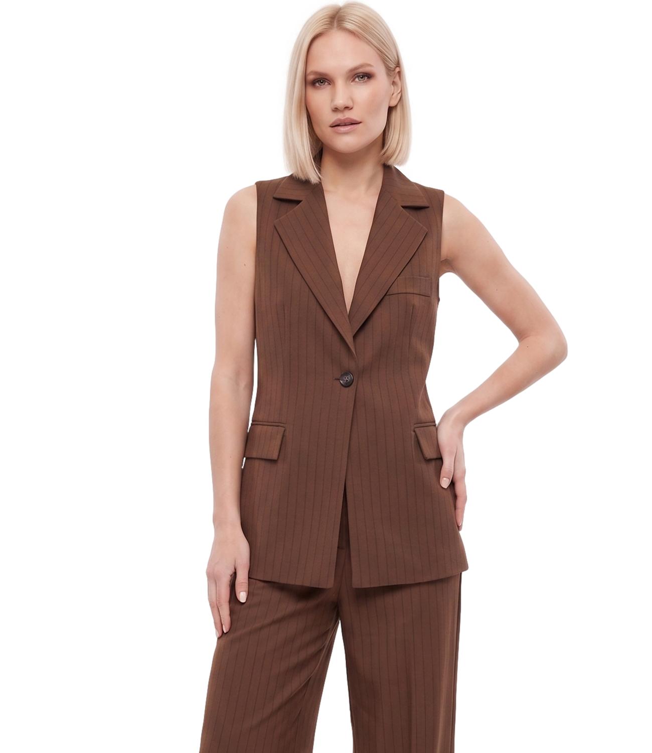 Vicolo Giacca Beige Donna