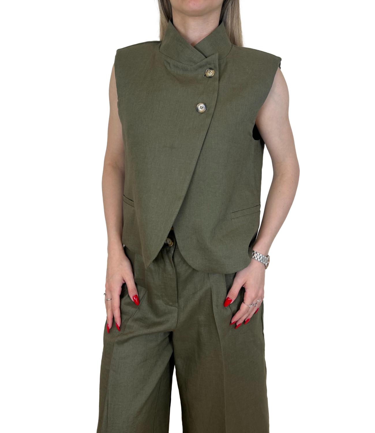 Vicolo Giacca Verde Donna