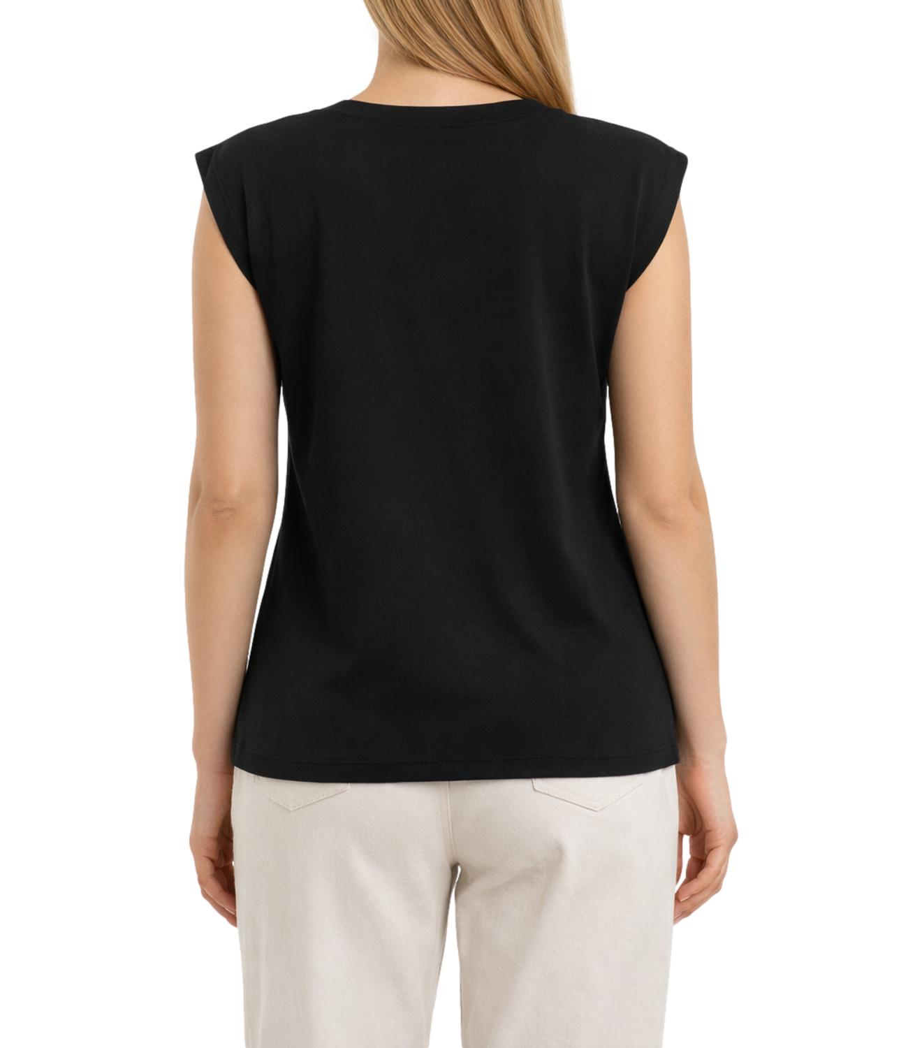Vicolo Top Nero da Donna