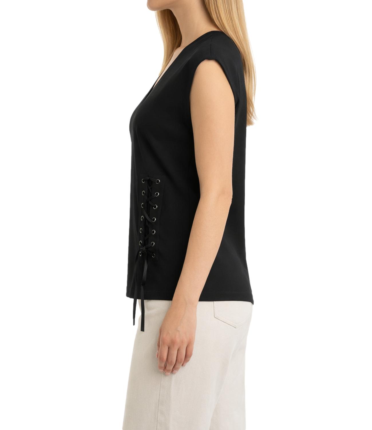 Vicolo Top Nero da Donna