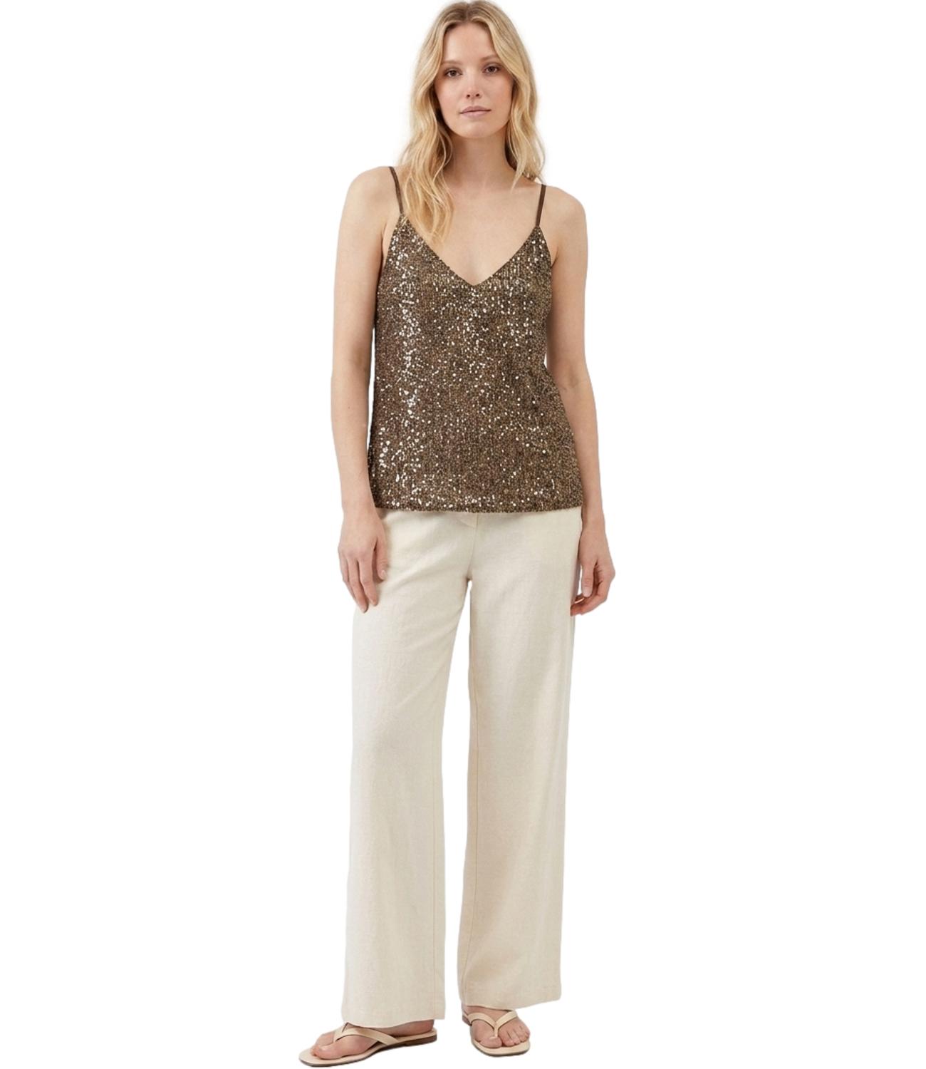 Vicolo Canotta Paillettes Moro Donna