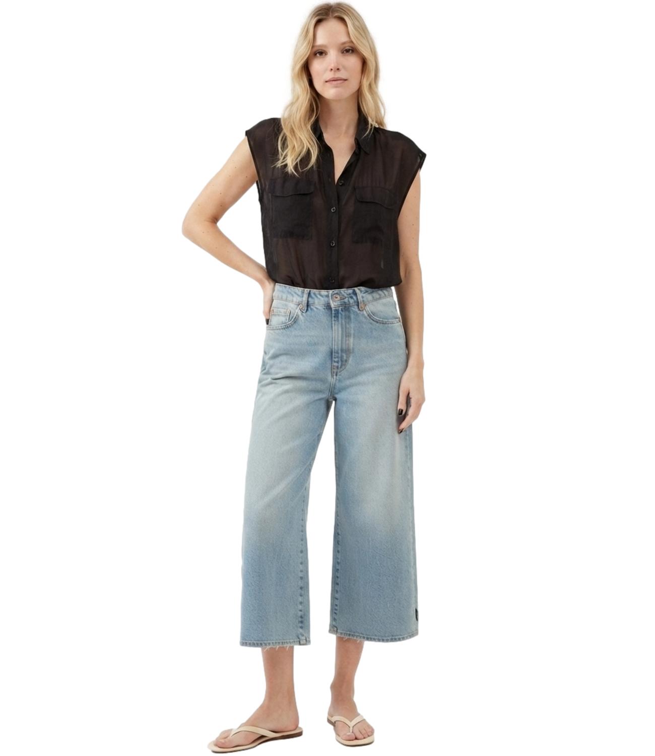 Vicolo Top Nero da Donna