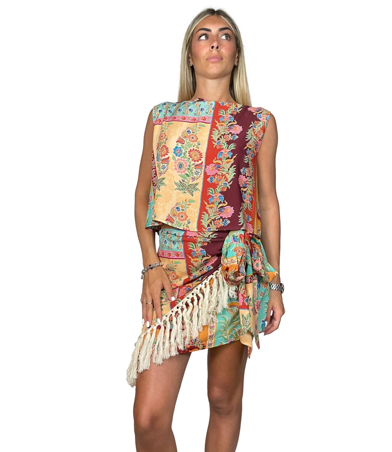Vicolo Completo Multi Verde da Donna