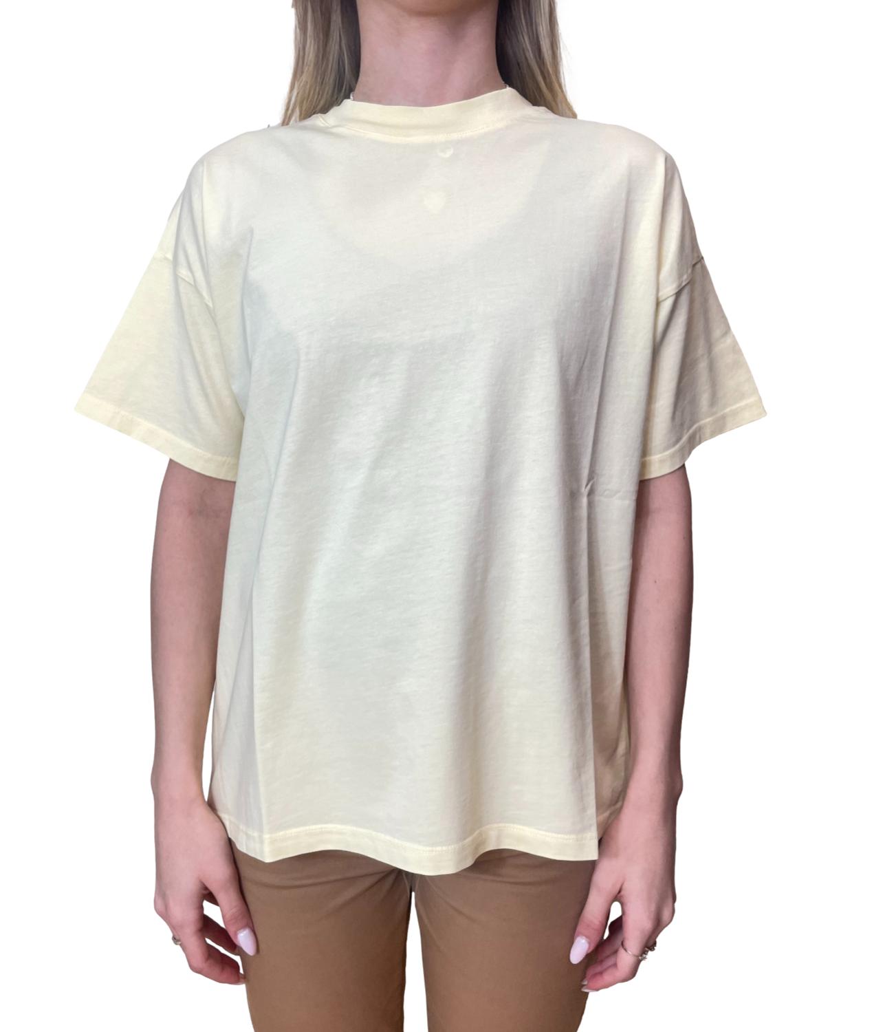 Vicolo T-shirt Over Giallo Donna
