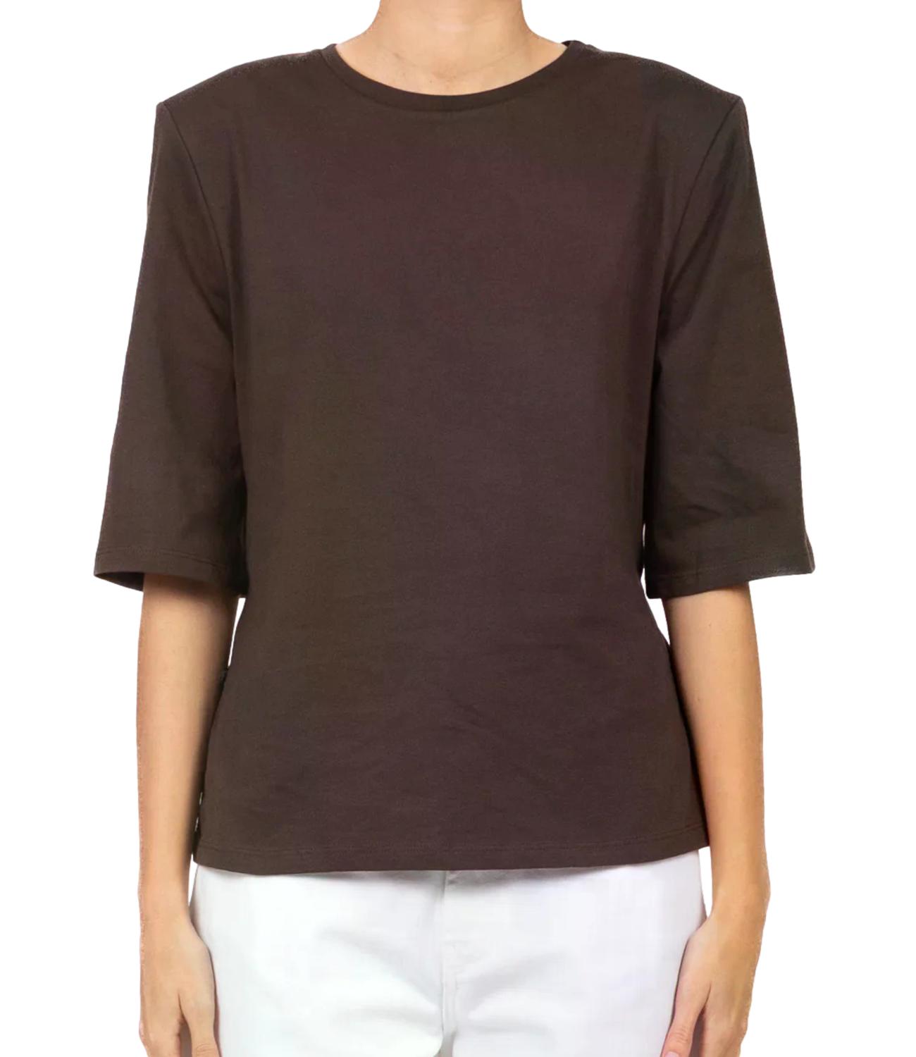 Vicolo T-Shirt Fondente da Donna