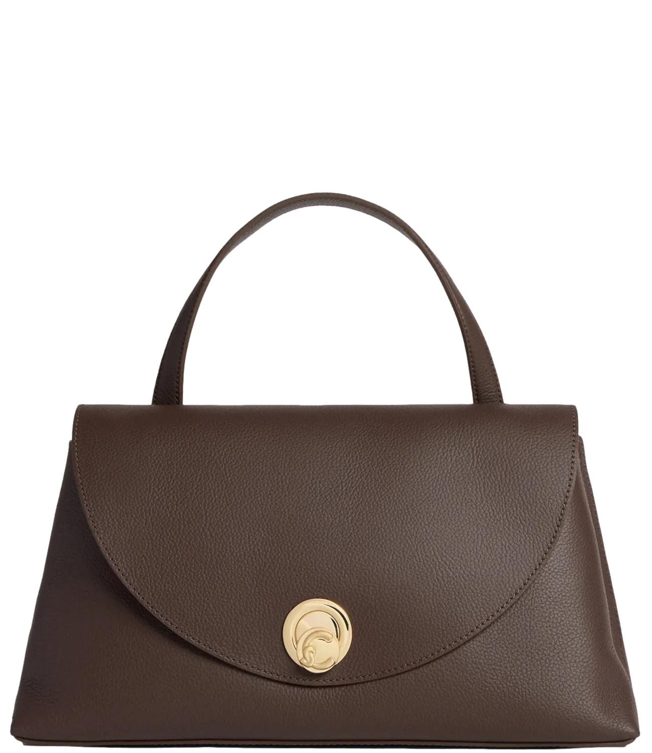 Coccinelle Borsa NIKLA MEDIUM Brunette/Arctic Blue Donna