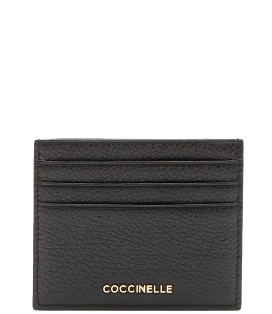 Coccinelle Portafoglio METALLIC SOFT Noir Donna