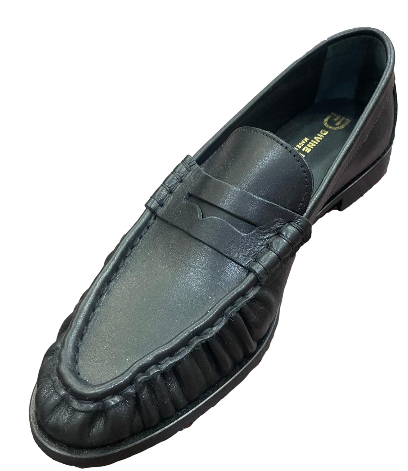 Divine Follie Mocassino Nero Donna
