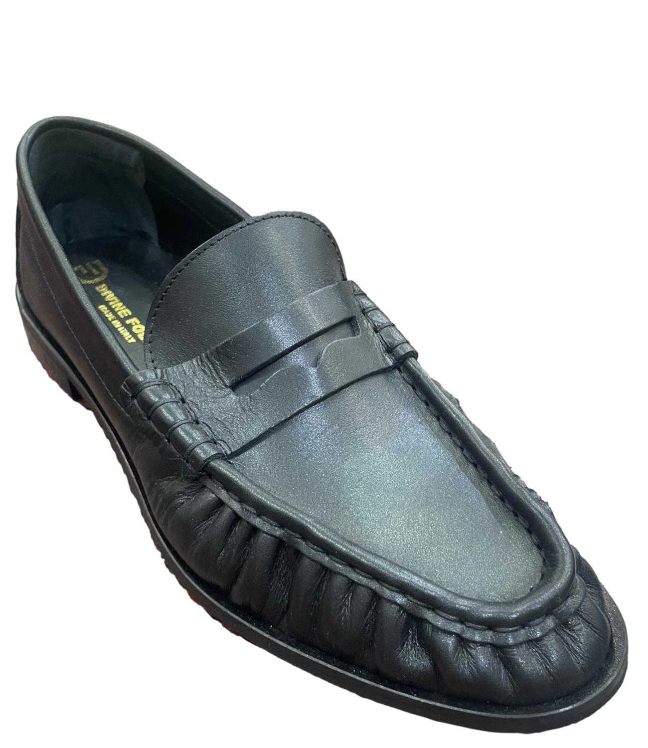Divine Follie Mocassino Nero Donna