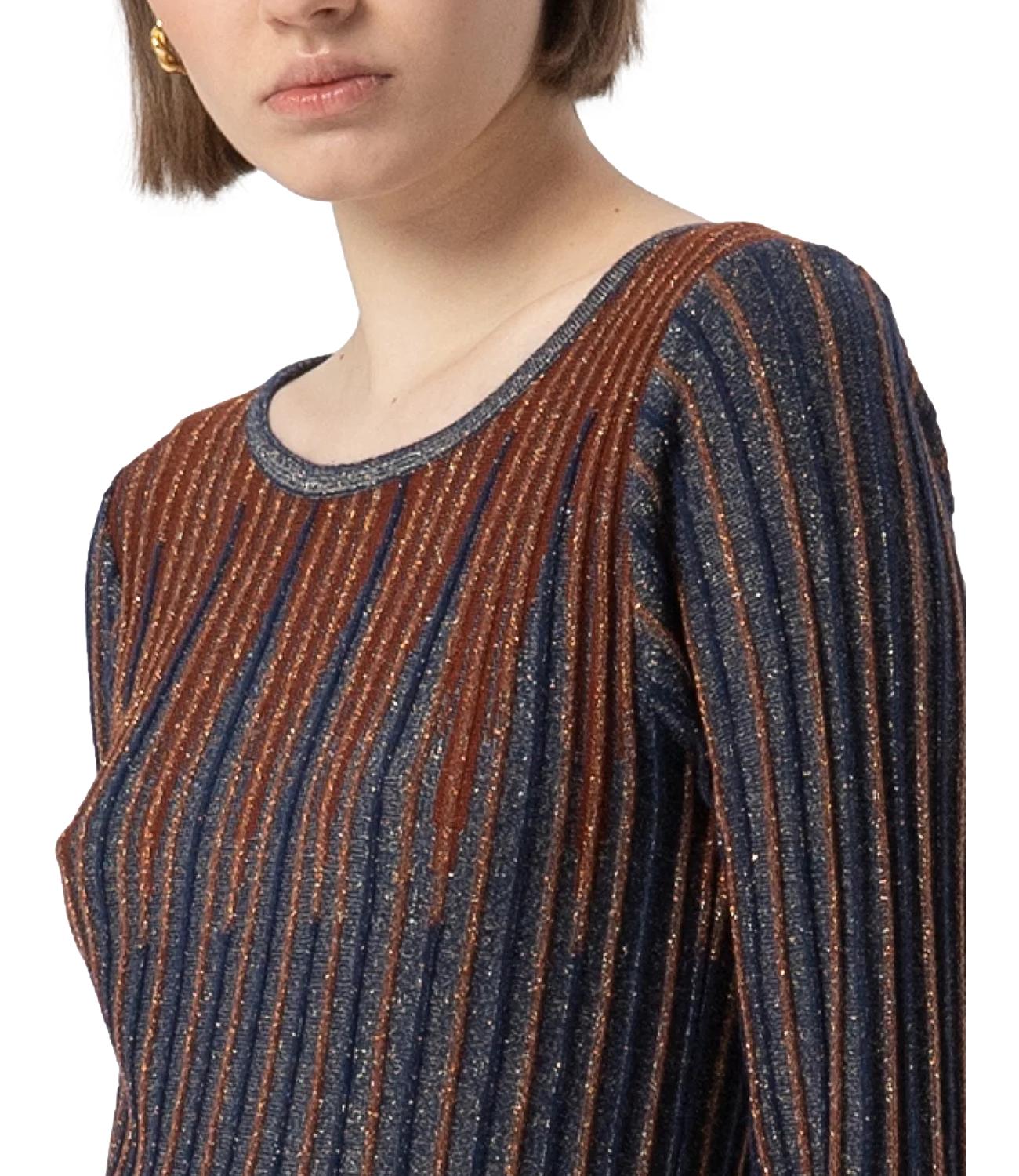 Motel Maglia Cut-out Nera Donna