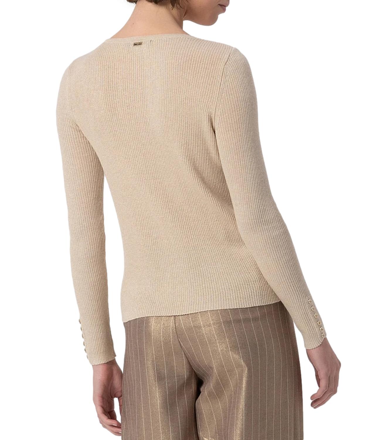 Motel Maglia Cut-out Nera Donna