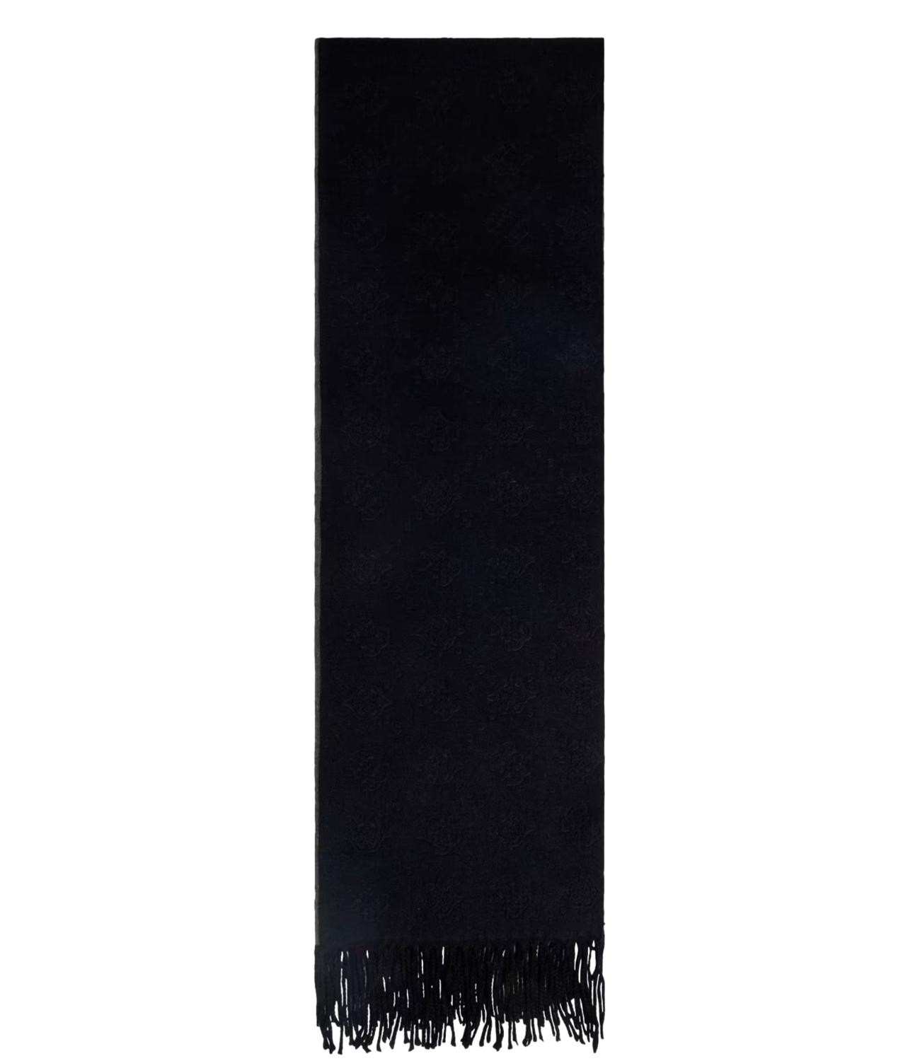 Guess Sciarpa Peony Black Donna