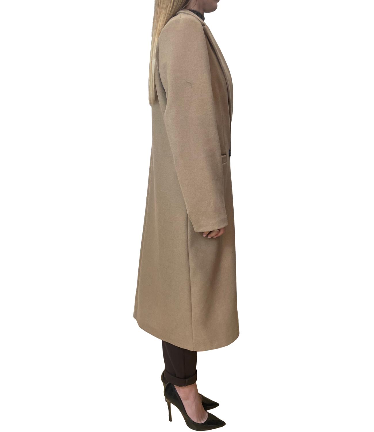 Have One Cappotto Cammello Donna