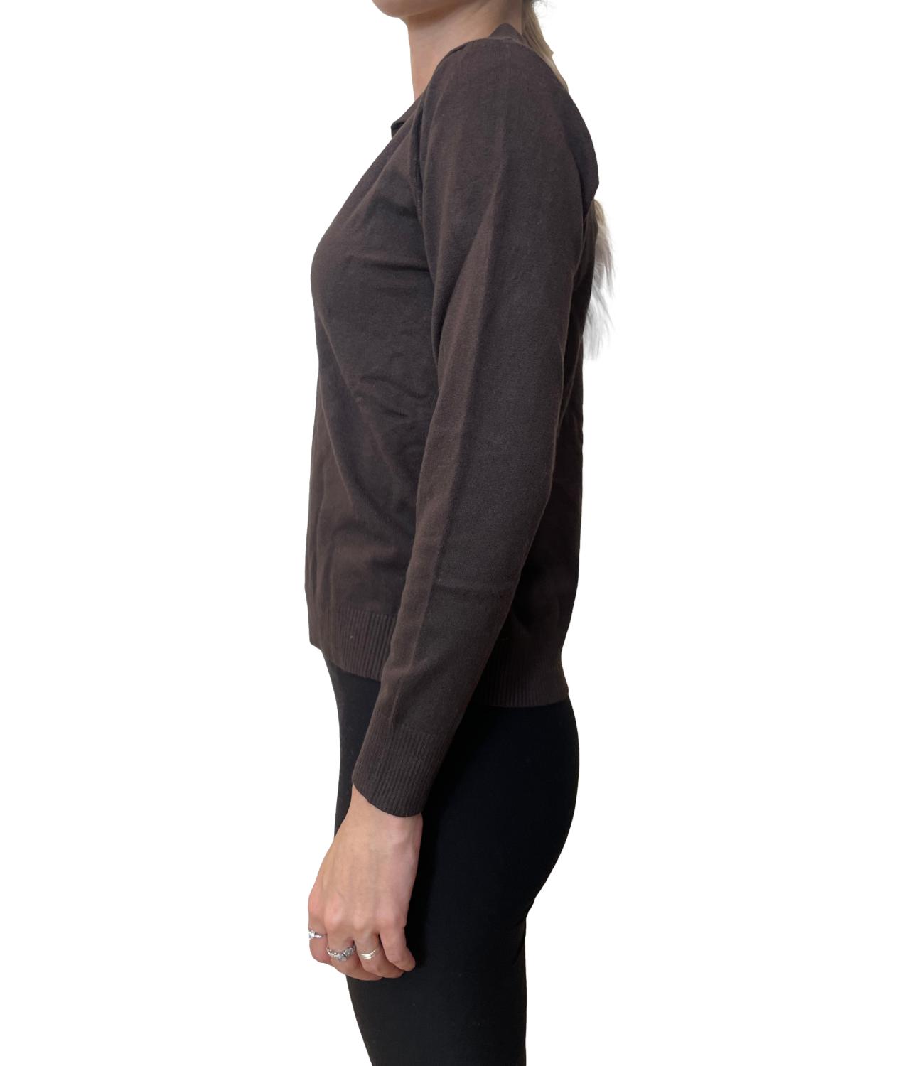 Motel Maglia Cut-out Nera Donna