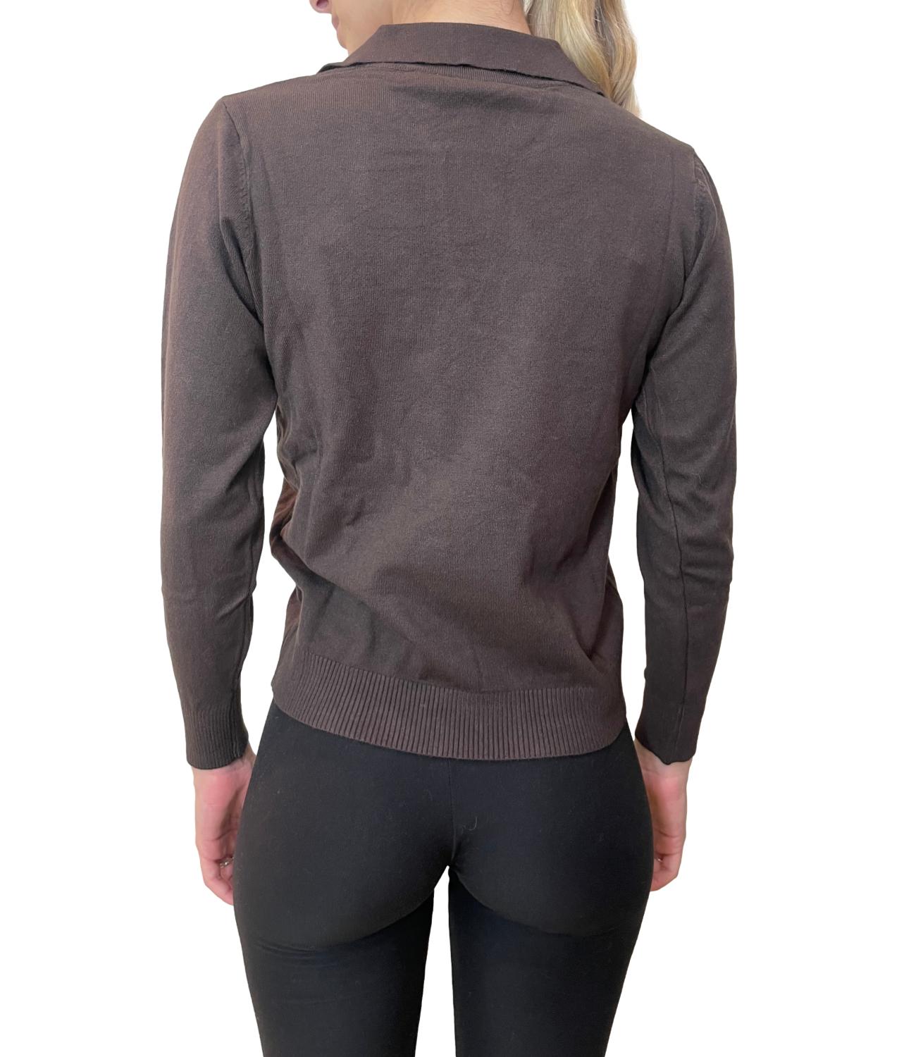 Motel Maglia Cut-out Nera Donna