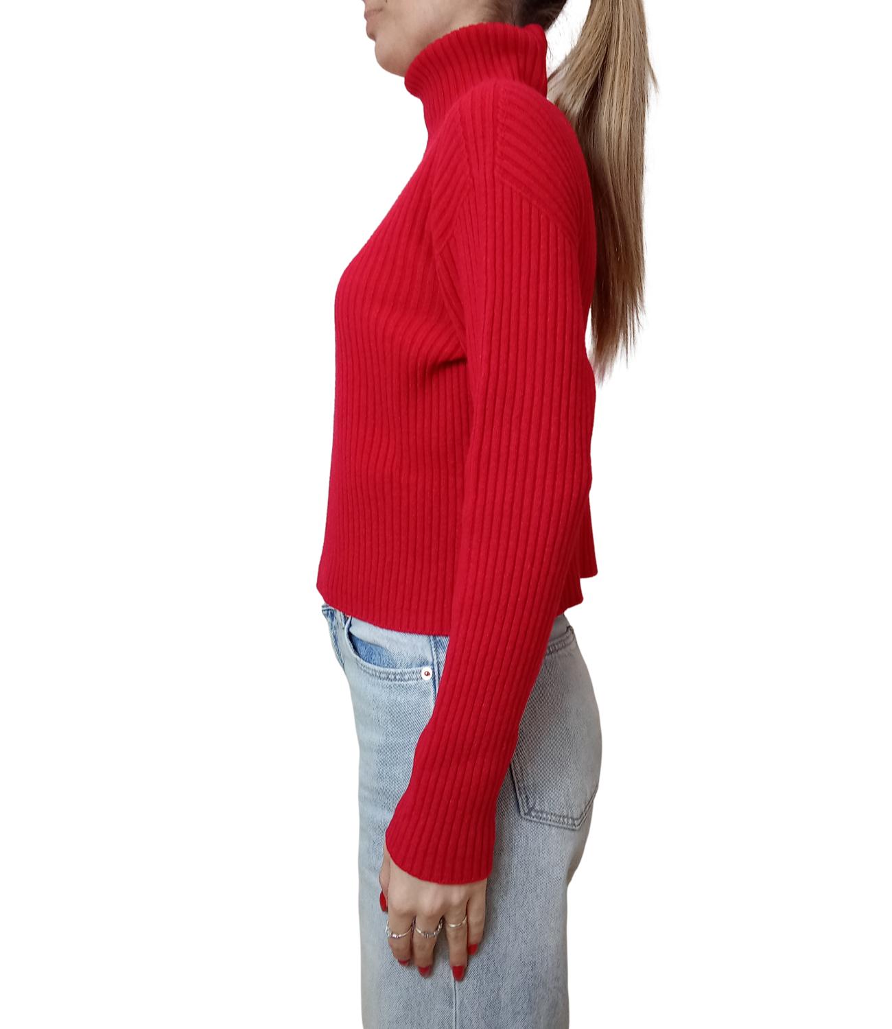 Kontatto Dolcevita Coste Rosso Donna